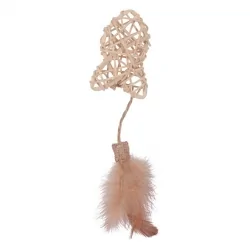 Zolux ECO Mimbre Pez Ethnicat Juguete para Gatos