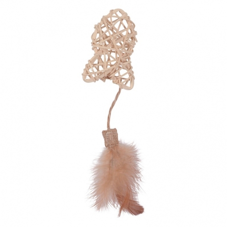Zolux ECO Mimbre Pez Ethnicat Juguete para Gatos