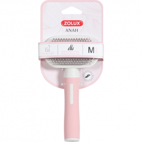 Zolux Anah Cepillo Suave Slicker Para Gatos