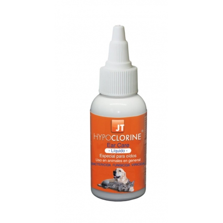 JT- Hypoclorine Ear care spray para oídos para perros gatos y pájaros