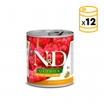 Farmina ND Dog Quinoa Skin Coat Codorniz comida húmeda para perros 6x285grs