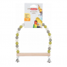 Zolux Columpio de Bolas + Percha de Madera para Pájaros