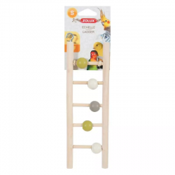 Zolux Escalera de Madera de 5 Peldaños para Pájaros
