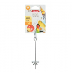 Zolux Soporte Metálico Comedero para Fruta para Pájaros