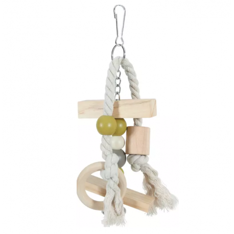 Zolux Banjo Juguete de Madera con Cuerdas para Pájaro