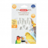 Zolux 2 Pinzas Universales Soporte de Comida para Pájaros