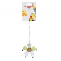 Zolux Juguete Acrílico en Forma de Flor para Pájaros