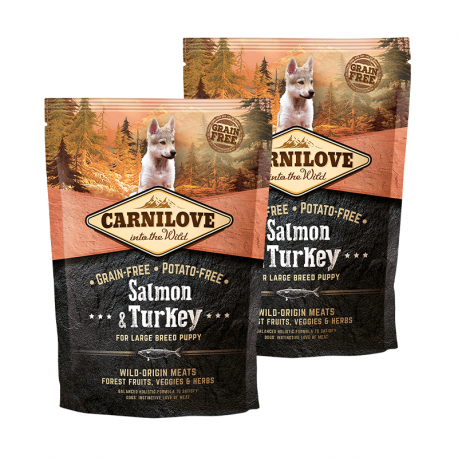 Carnilove-Puppy Large Salmón y Pavo (1)