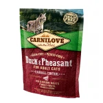 Carnilove-Adult Duck & Pheasant Hairball Control (1)