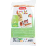 Zolux Crunchy Cake Snack Natural de Zanahoria para Pequeños Mamíferos