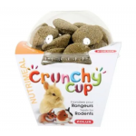 Zolux Crunchy Cup Snack Natural de Alfalfa y Perejil para Pequeños Mamíferos