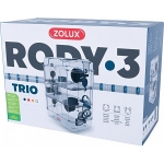 Zolux Rody3 TRIO Jaula para Pequeños Mamíferos color Azul