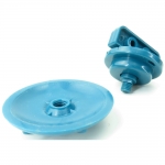 Zolux Rody3 Rueda de Ejercicio Silenciosa para Pequeños Mamíferos color Azul