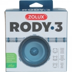 Zolux Rody3 Rueda de Ejercicio Silenciosa para Pequeños Mamíferos color Azul