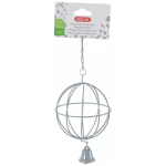 Zolux Bola Colgante Gris para Heno de Pequeños Mamíferos
