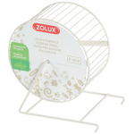Zolux Rueda para Pequeños Mamífertos con Soporte Metálico Color Beige