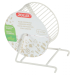 Zolux Rueda para Pequeños Mamífertos con Soporte Metálico Color Beige