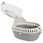 Zolux Transportín para Pequeños Mamíferos color Gris y Beige