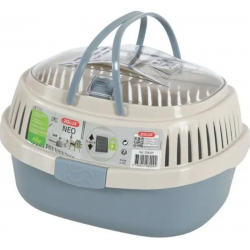 Zolux Transportín NEO para Pequeños Mamíferos color Gris