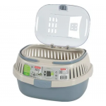 Zolux Transportín NEO para Pequeños Mamíferos color Gris