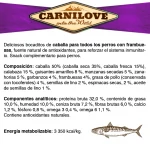 Snack Crunchy Caballa con Frambuesas