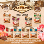 Carnilove Dog Adulto Jerky en filetes sabor Venado y Pavo