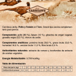 Carnilove Dog Adulto Jerky en barritas sabor Pollo Faisan