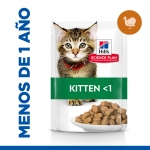 Hills-SP Feline Kitten con Pavo (Sobre) (1)