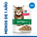Hills-SP Feline Kitten con Pescado Azul (Sobre) (1)