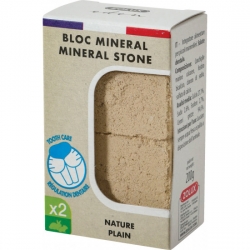 Zolux 2 Bloques de Piedra Mineral Natural para Roedores