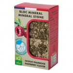 Zolux 2 Bloques de Piedra Mineral con Frambuesa para Roedores