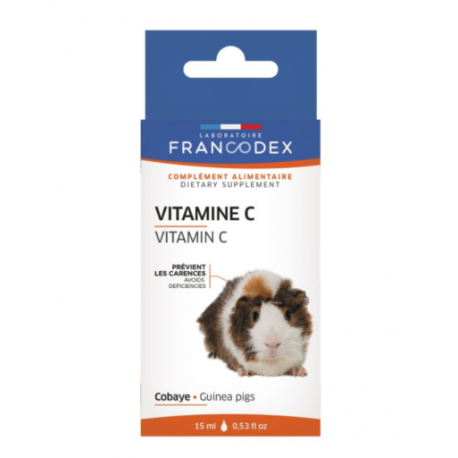 Francodex Suplemento Alimenticio de Vitamina C para Cobayas