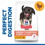 Hills Science Plan Perfect Digestion Puppy Small pienso para cachorros con pollo