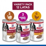 Hills Science Plan Adult de pavo pack latas para perros