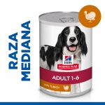 Hills Science Plan Adult de pavo pack latas para perros