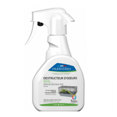 Francodex Spray Elimina Olores de Pequeños Mamíferos