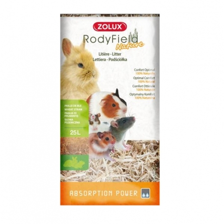 Zolux Rodyfield Nature Lecho Natural para Pequeños Mamíferos