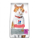 Hills Science Plan Sterilised Pienso Para Gatos Esterilizados con Pato