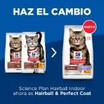 Hills Science Plan Hairball & Perfect Coat Pienso Para Gatos con Pollo
