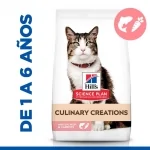Hills Science Plan Cullinary Creations Pienso Para Gatos con Salmón y Zanahorias