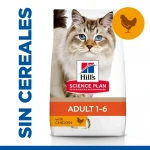 Hills Science Plan No Grain Pienso Para Gatos Adultos con Pollo