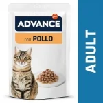 Comida Húmeda de Pollo para Gatos Adultos Advance