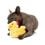 Fuzzyard Merry Quackmas Peluche para Peluche para Perros Pato de Navidad