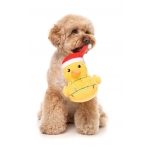 Fuzzyard Merry Quackmas Peluche para Peluche para Perros Pato de Navidad