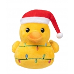 Fuzzyard Merry Quackmas Peluche para Peluche para Perros Pato de Navidad