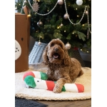 Rosewood Peluche XL para Perros Baston Gigante Caramelo de Navidad