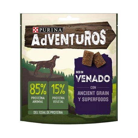 Adventuros Bocaditos de Venado Snack para Perros