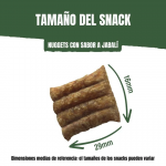 Adventuros Nuggets Jabali Snack para Perros