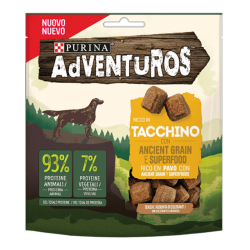 Adventuros Bocaditos de Pavo Snack para Perros