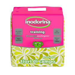 Inodorina Empapadores 60 x 60cm para Perros y Cachorros Flores Silvestres